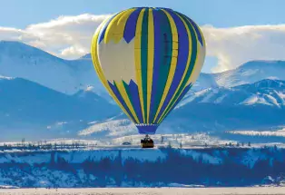 Winter ballooning