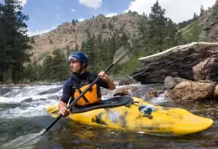 Kayaking on Cache la Poudre