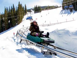 Copper Mountain's alpine coaster Copper Mountain's alpine coaster