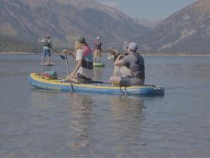 Stand-up paddleboarding near Leadville and Twin Lakes Stand-up paddleboarding near Leadville and Twin Lakes