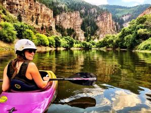 Kayaking in Glenwood Springs