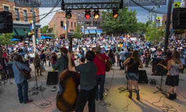 Outdoor concerts on Old Town Square are frequent. Outdoor concerts on Old Town Square are frequent.