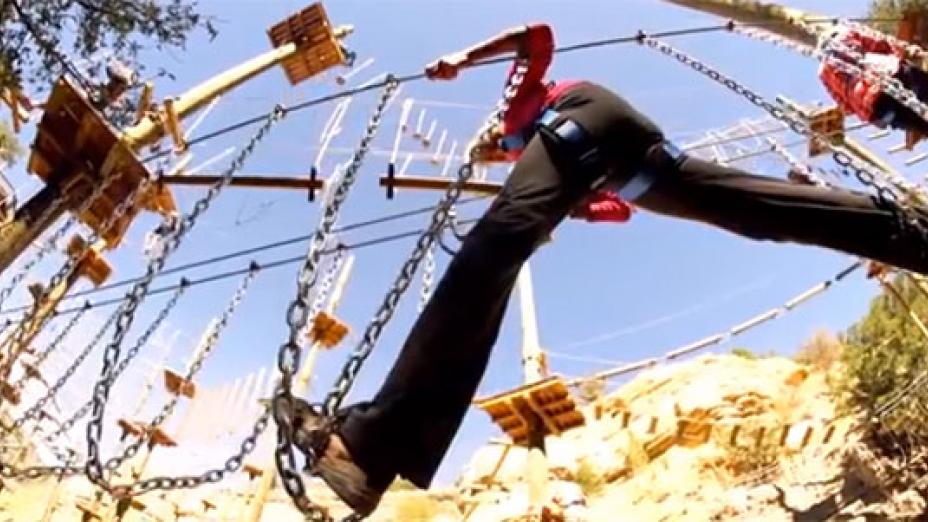 Colorado Family Attractions Captain Zipline Aerial Adventure Park in